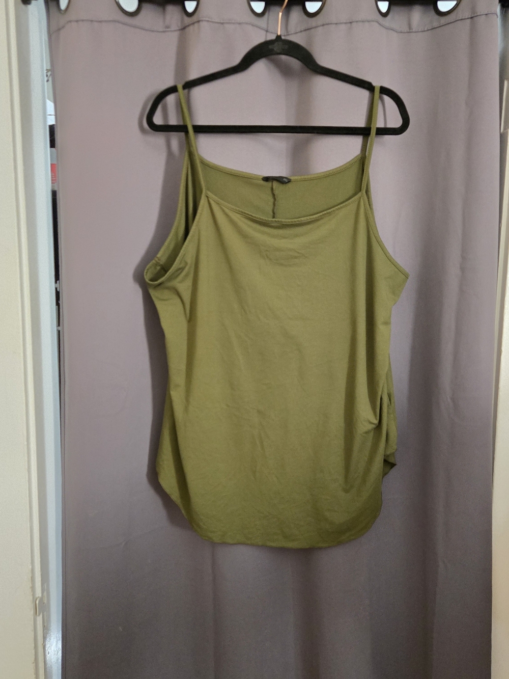 SHEIN 3xl Olive Green Spaghetti Strap Tank Top